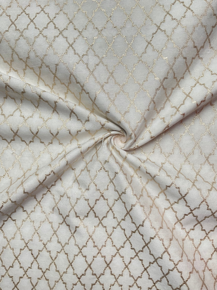 Woven Cotton Silk Fabric