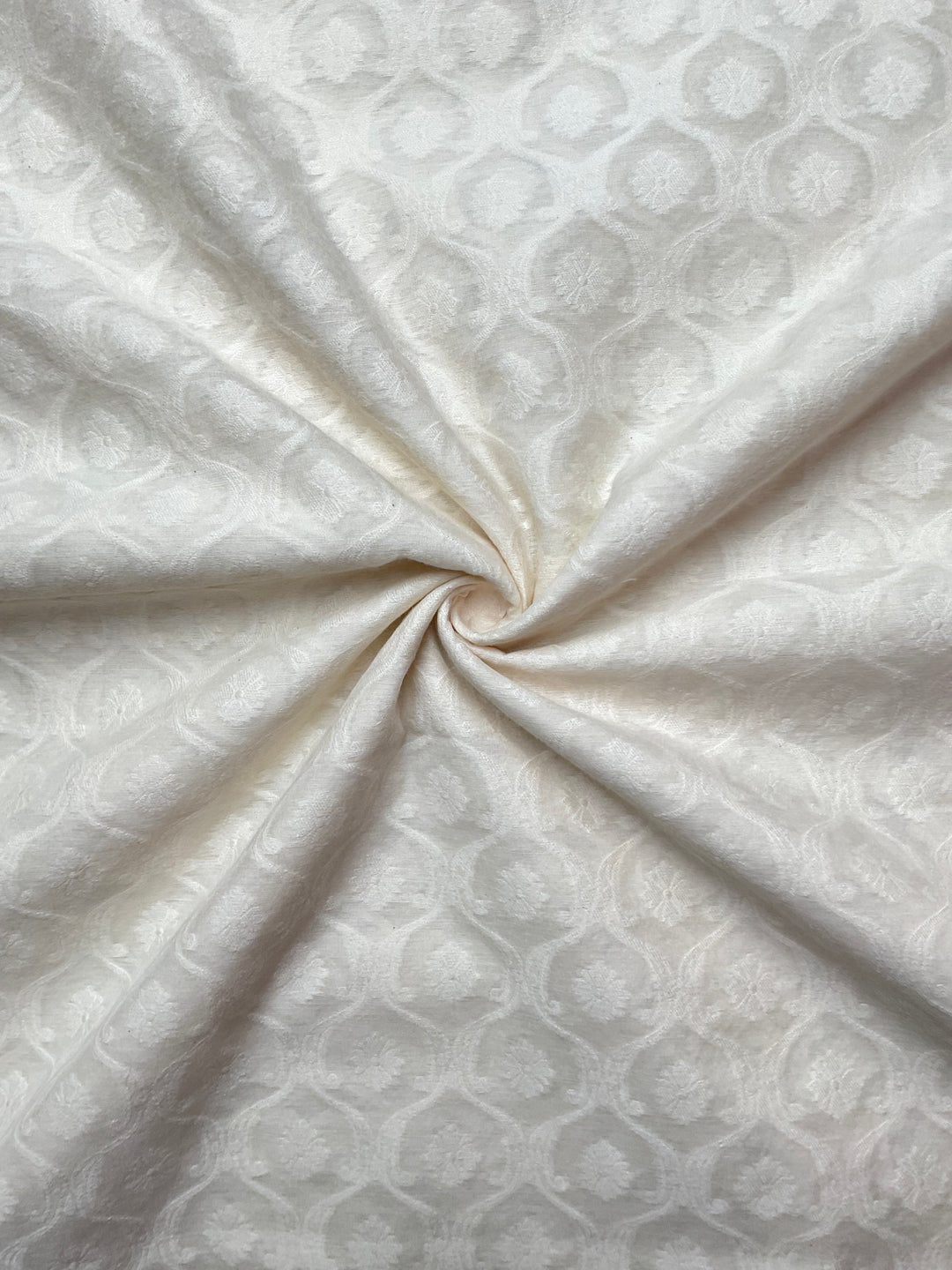 Woven Cotton Silk Fabric