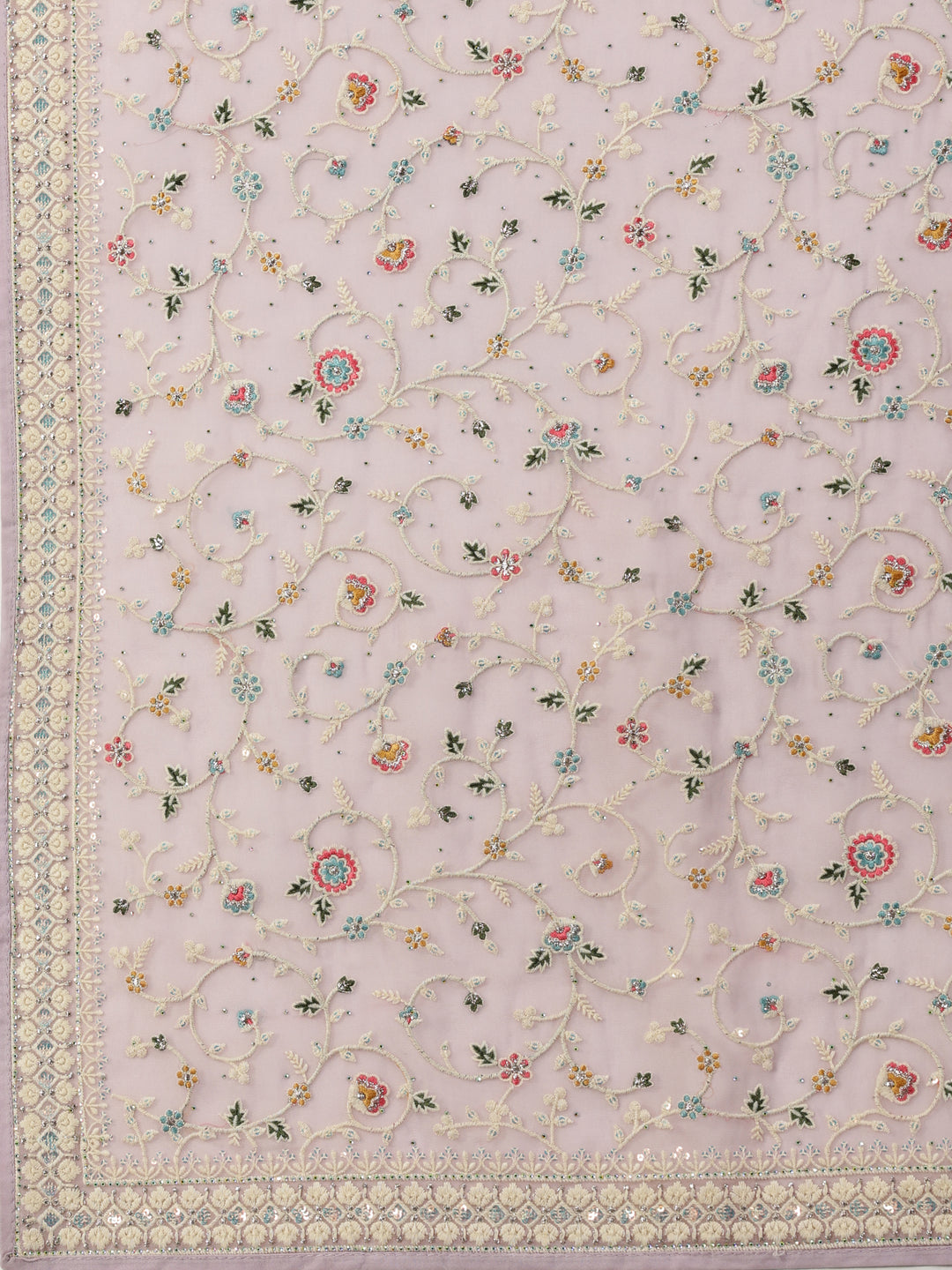 Padmavati - Georgette Thread Embroidered Saree