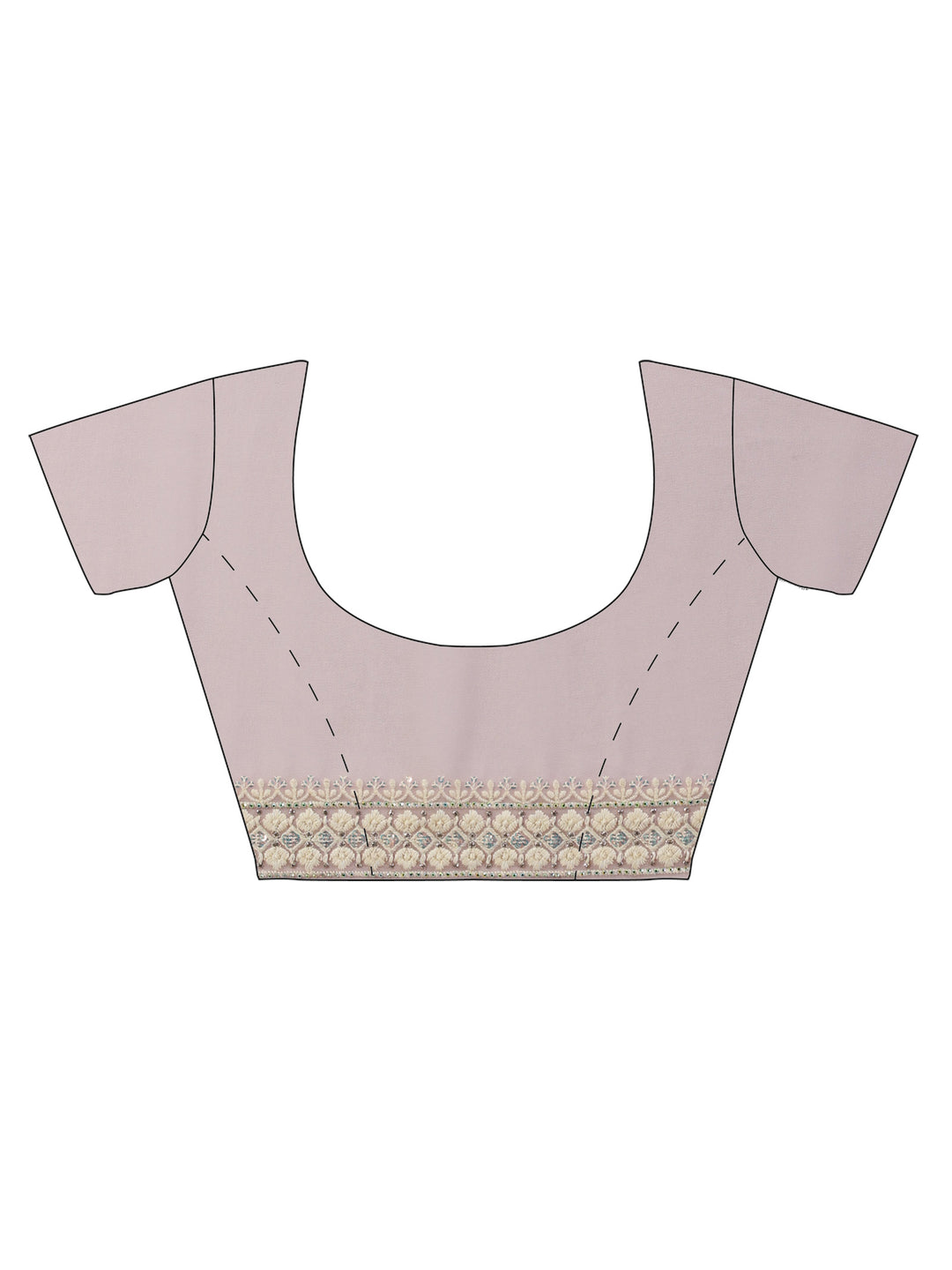 Padmavati - Georgette Thread Embroidered Saree