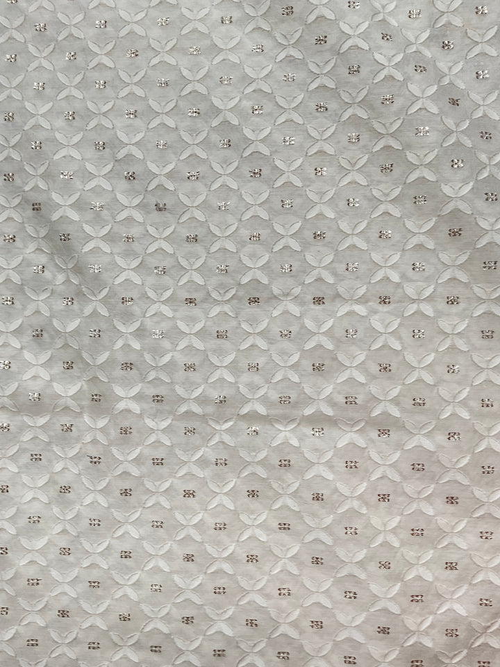 Woven Cotton Silk Fabric