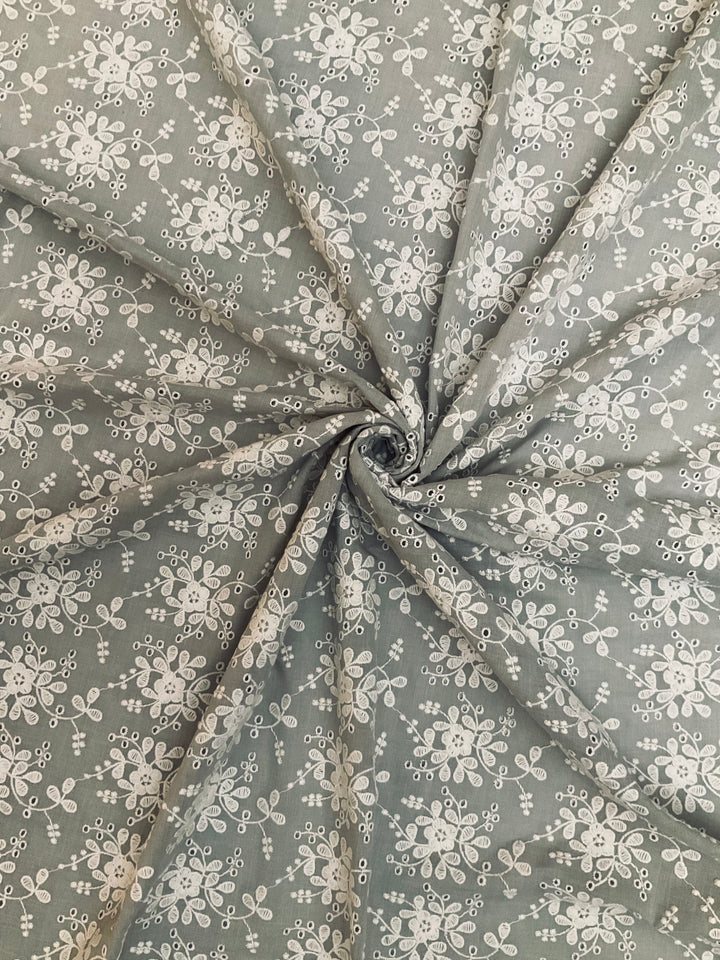 Cotton Embroidered Fabric