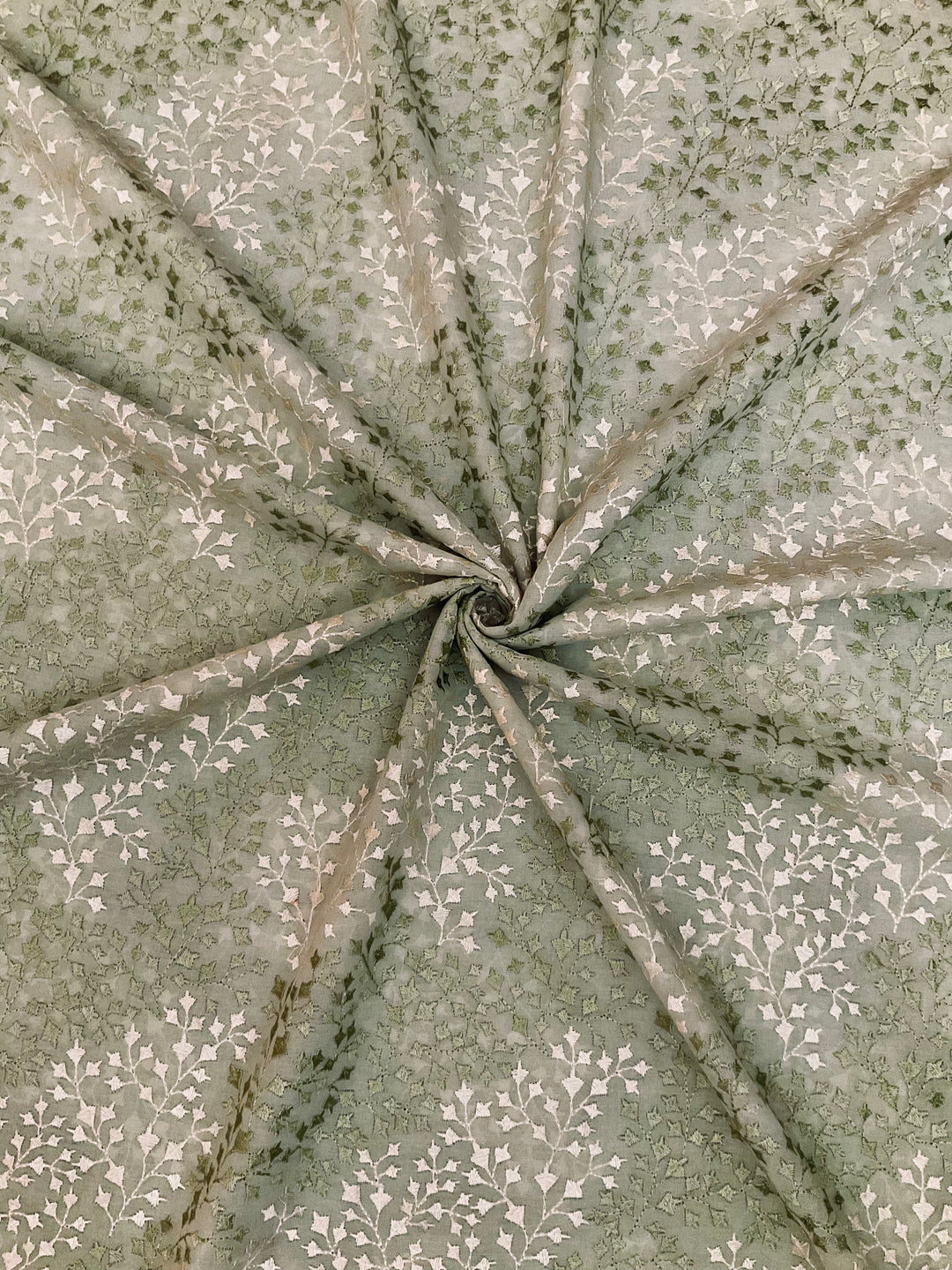 Cotton Embroidered Fabric