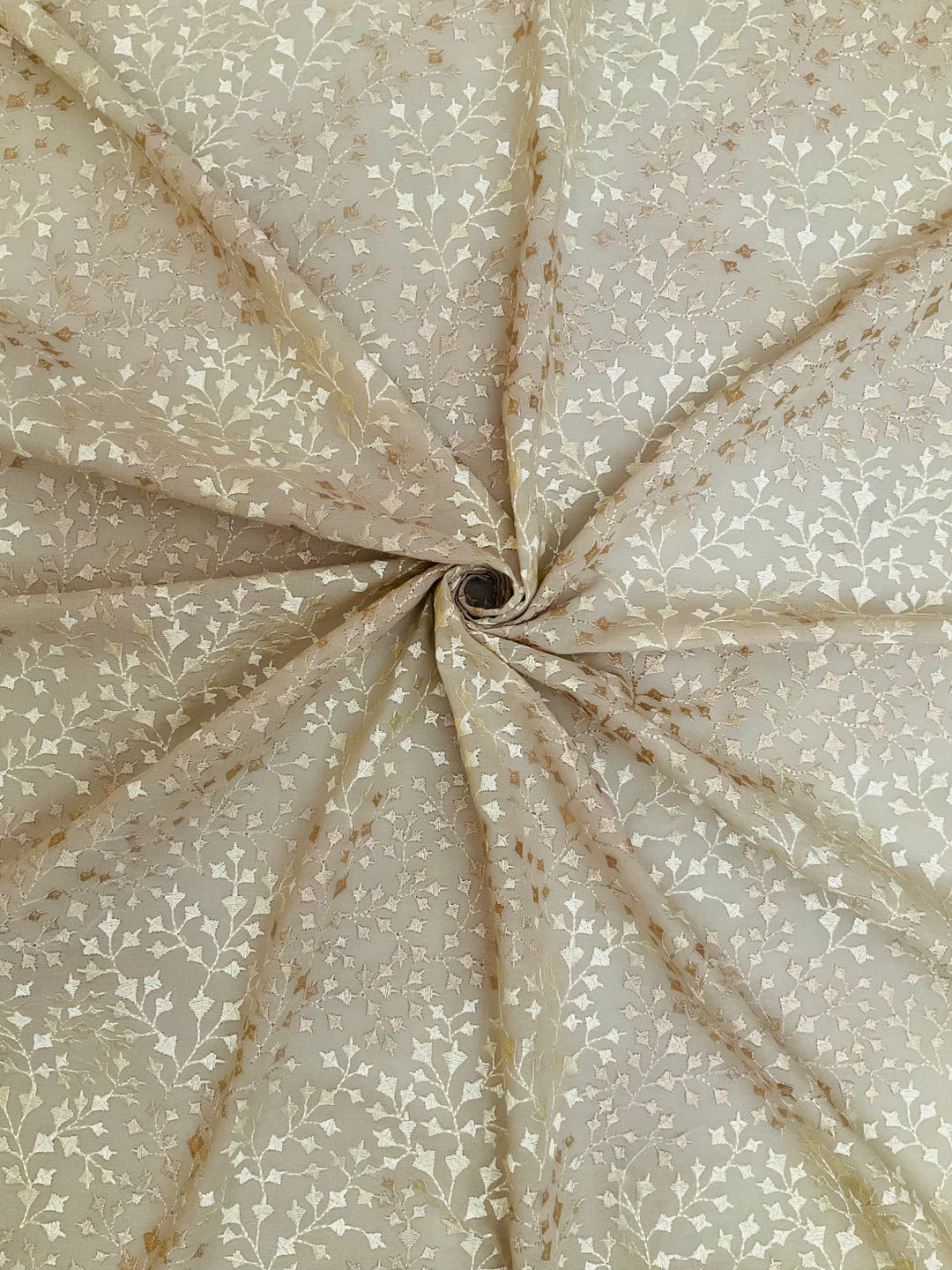 Cotton Embroidered Fabric