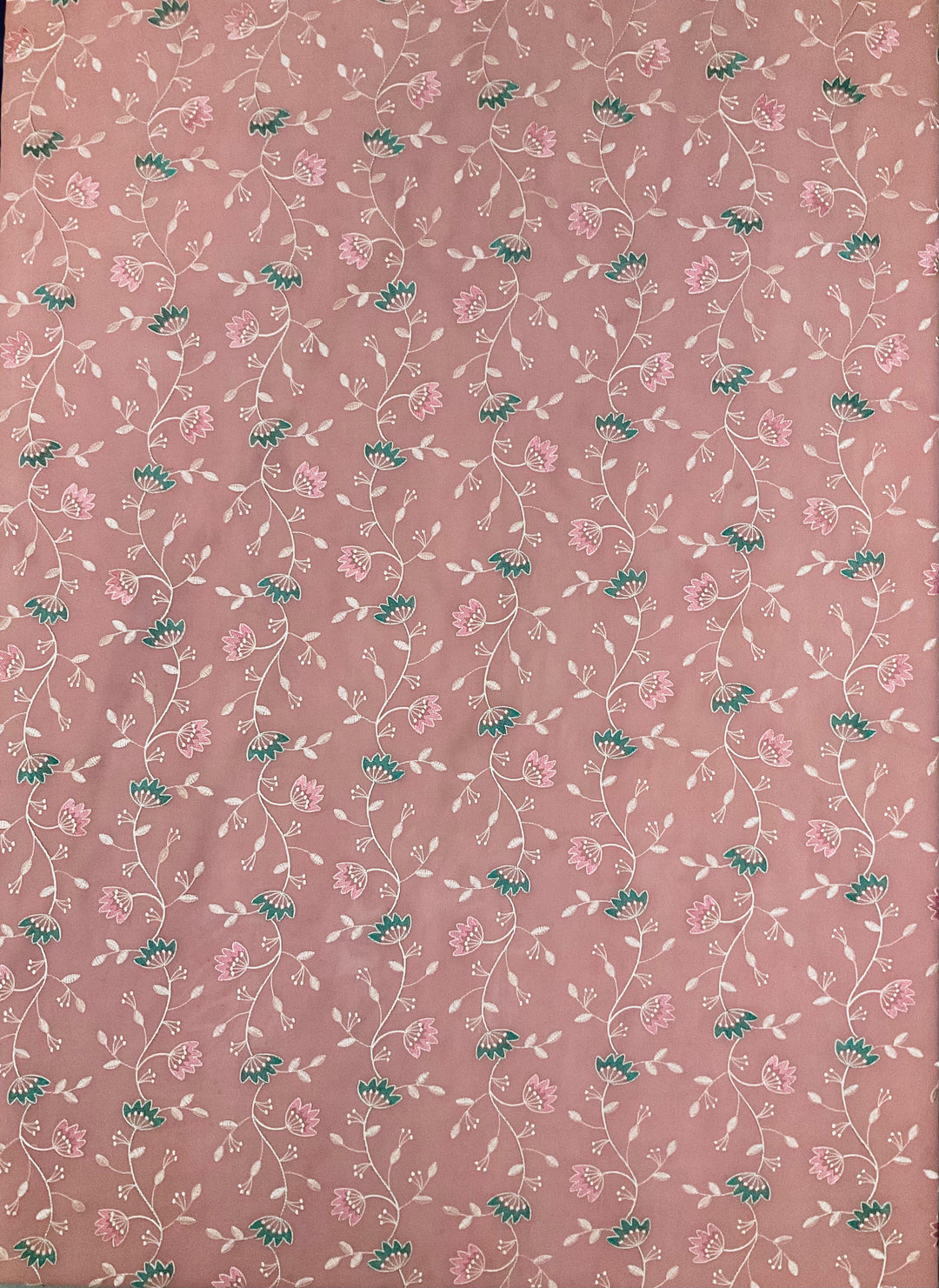 Cotton Embroidered Fabric