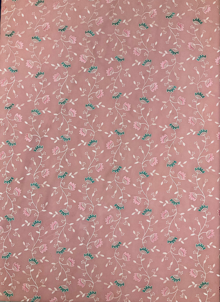 Cotton Embroidered Fabric