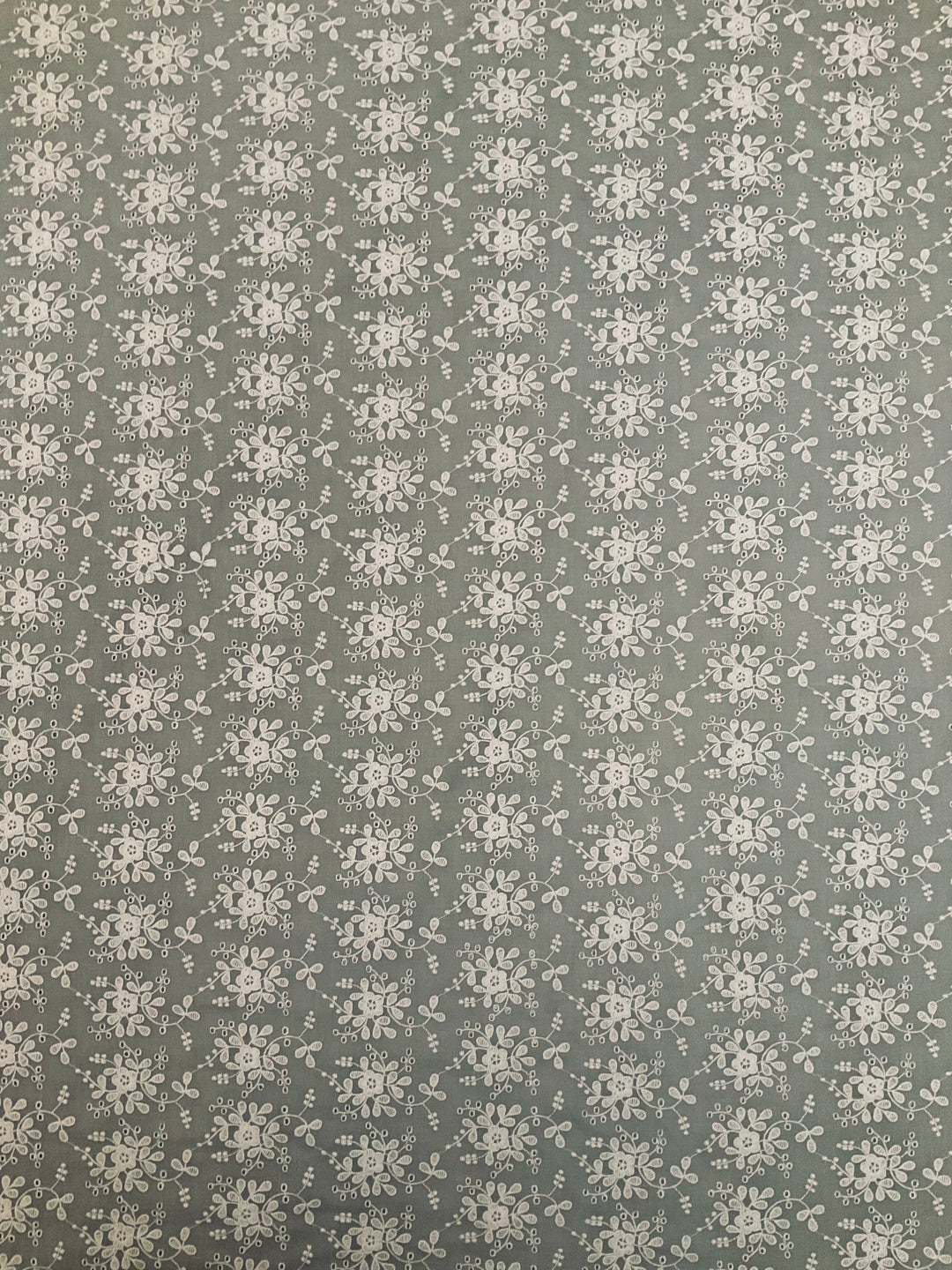 Cotton Embroidered Fabric