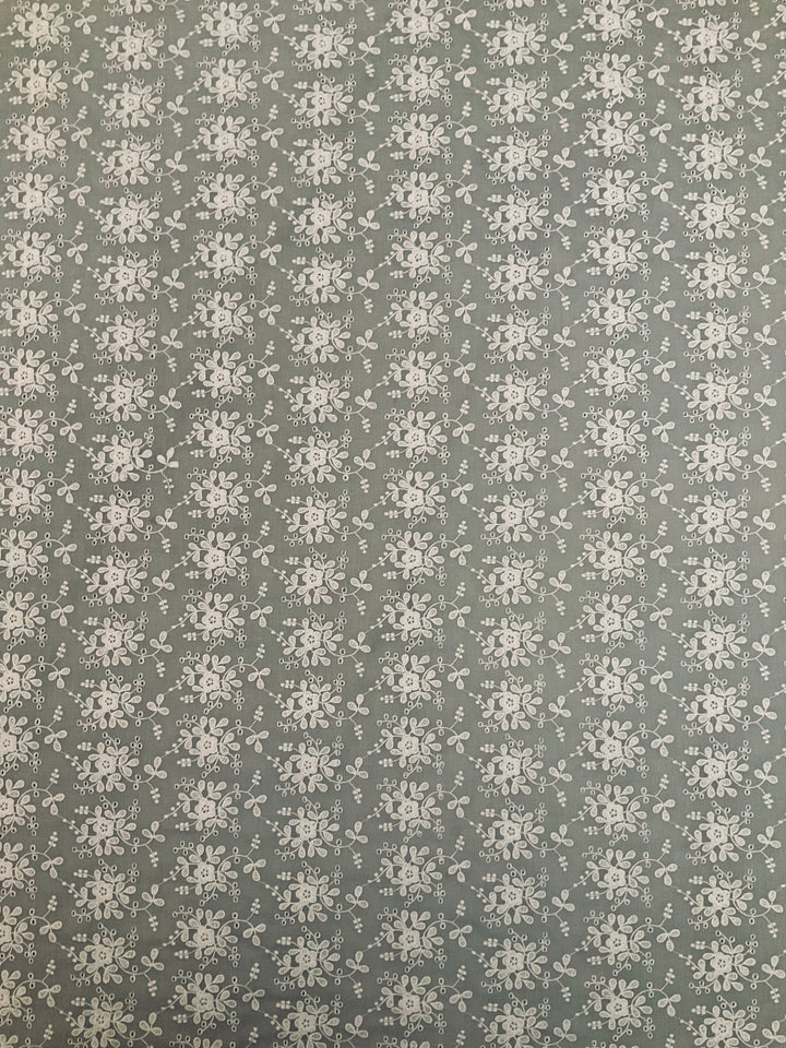 Cotton Embroidered Fabric