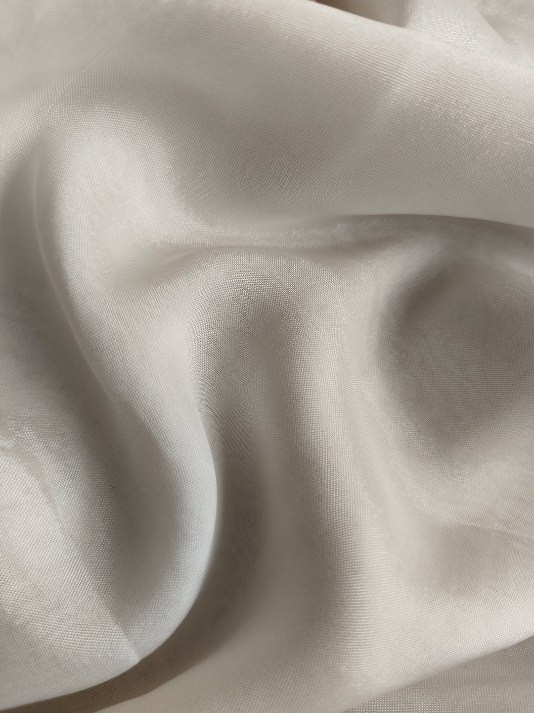 Chinnon Chiffon Fabric White Dyeable