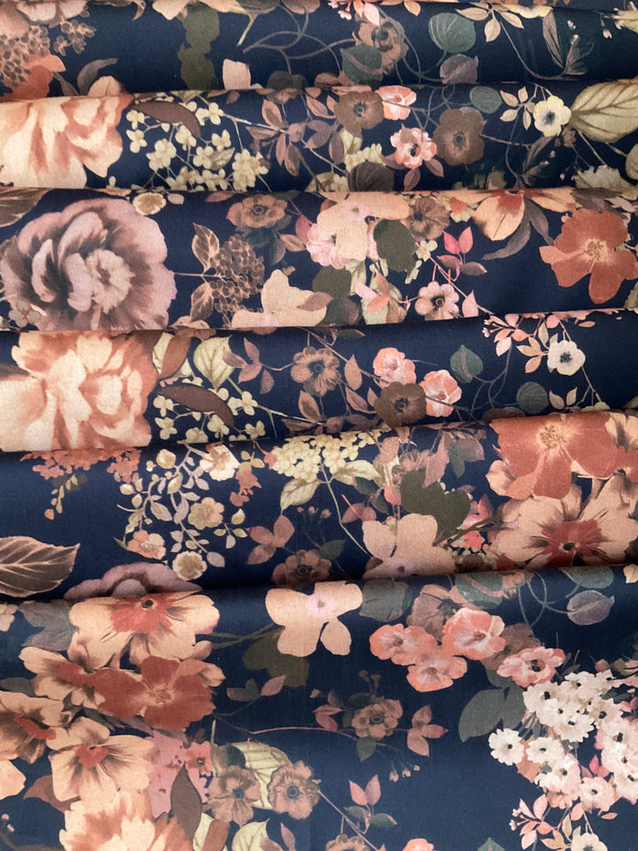 Printed Floral Cotton Fabric