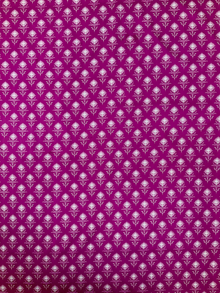 Pure Cotton Block Printed Fabric-45225