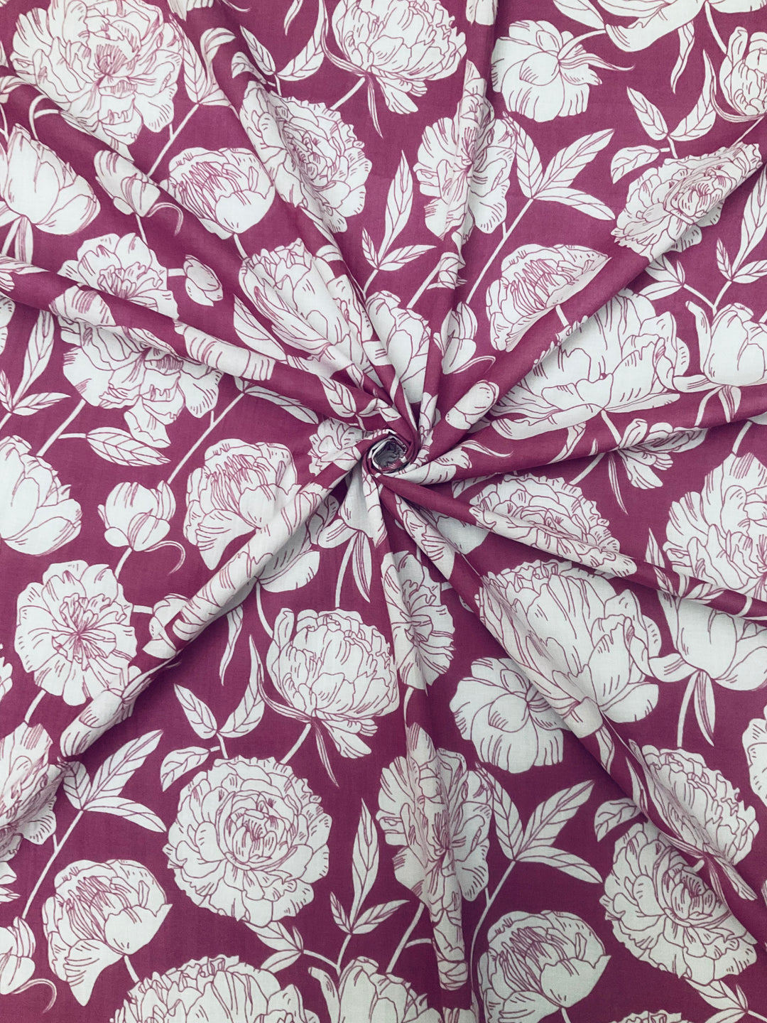 Pure Cotton Block Printed Fabric-42904
