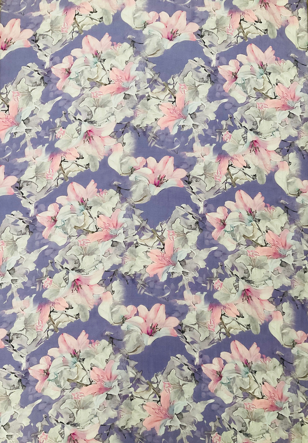 Pure Muslin Printed Fabric-45809