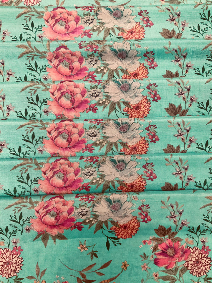 Pure Muslin Printed Fabric-45810