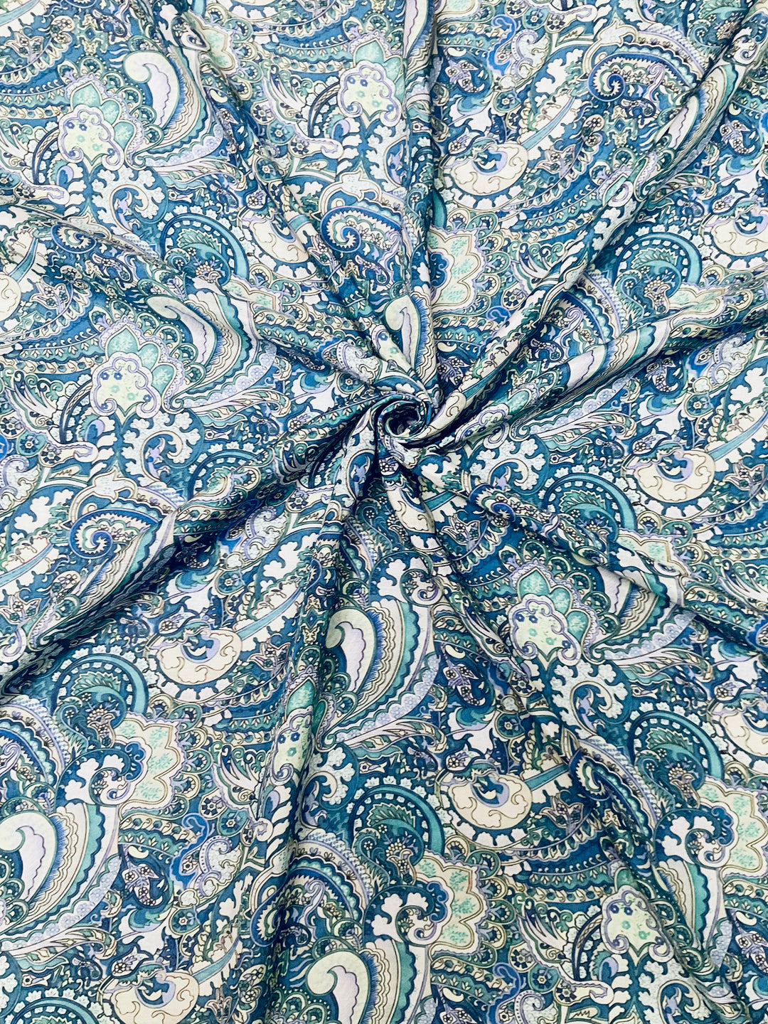 Pure Muslin Printed Fabric-45814