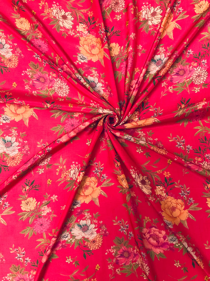 Pure Muslin Printed Fabric-45806