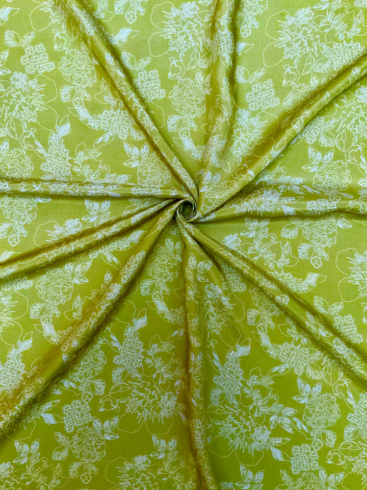Pure Muslin Printed Fabric-46069