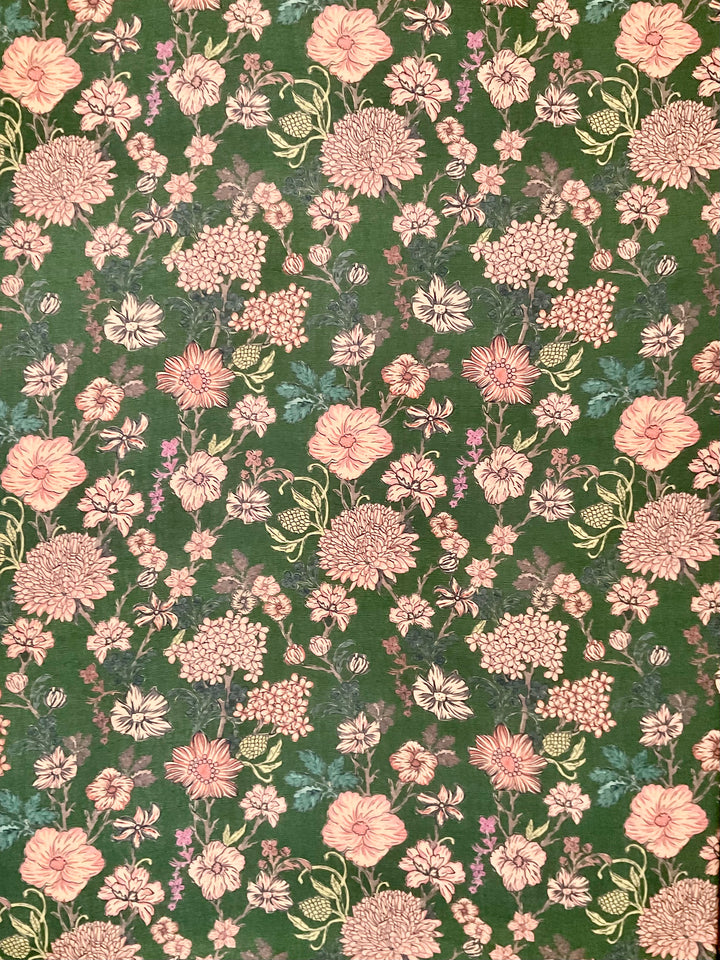 Pure Muslin Printed Fabric-39081