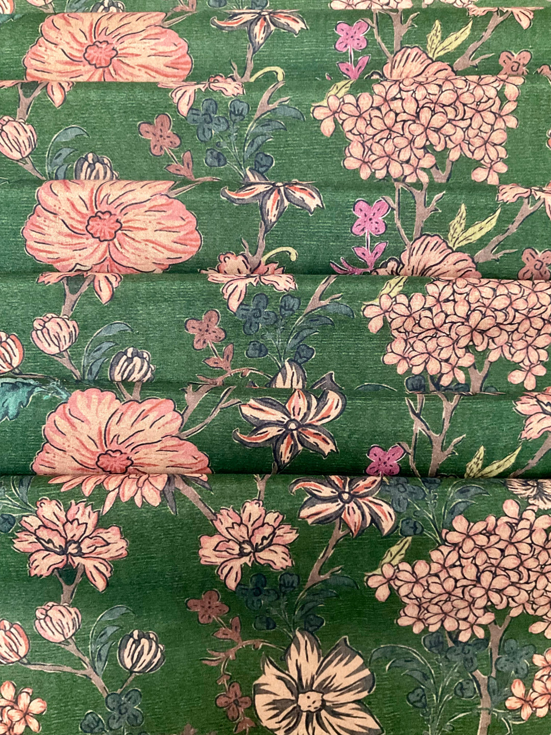 Pure Muslin Printed Fabric-39081