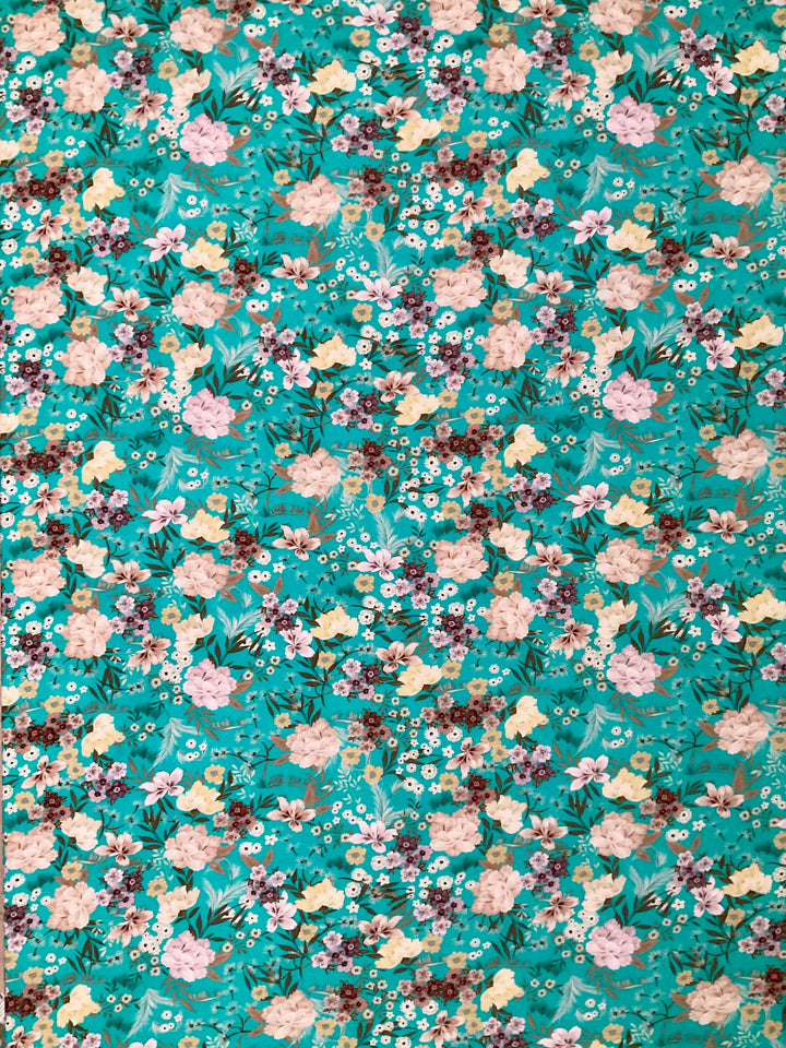 Pure Muslin Printed Fabric-39079