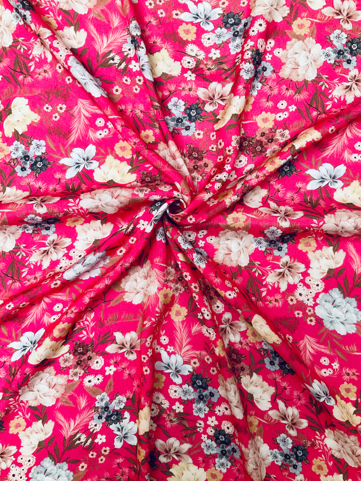 Pure Muslin Printed Fabric-39080