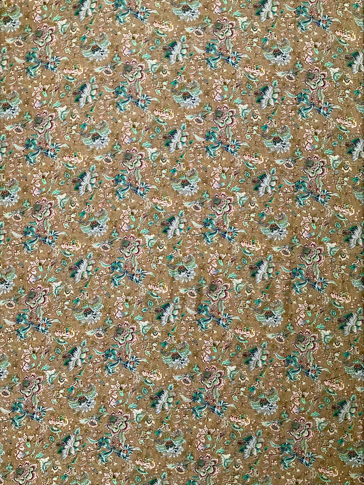 Pure Muslin Printed Fabric-20220