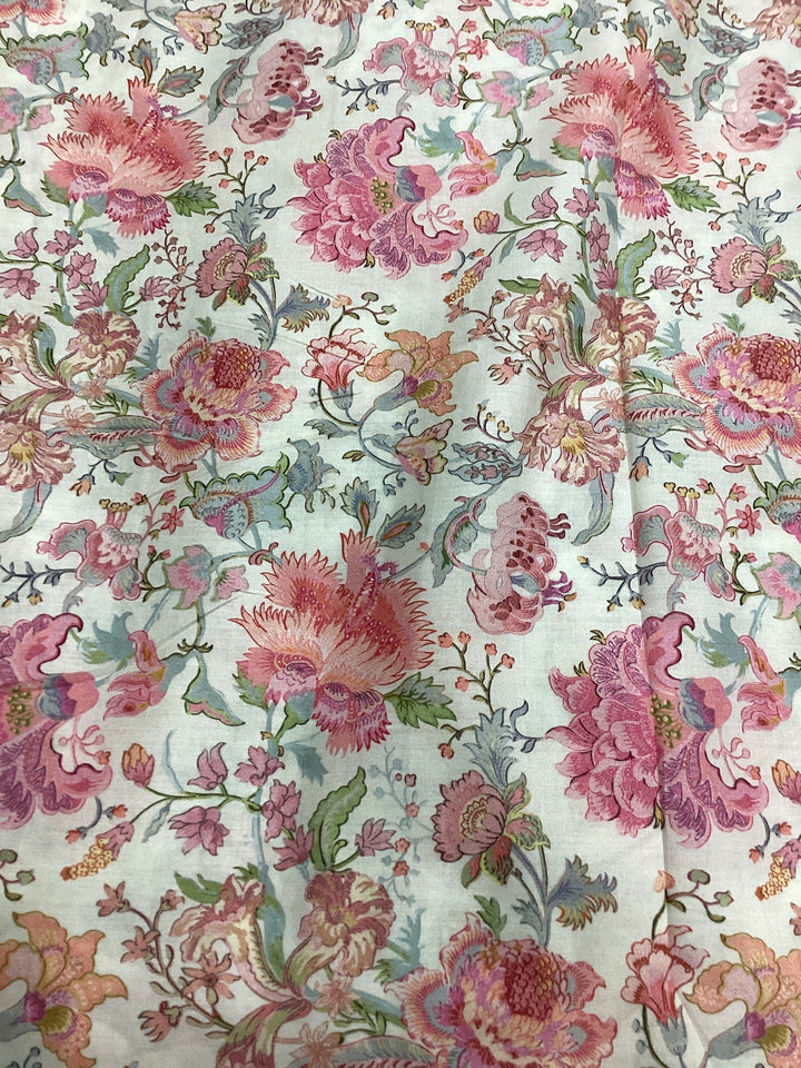 Cream Cotton Digital Print Everyday Elegance (54287)