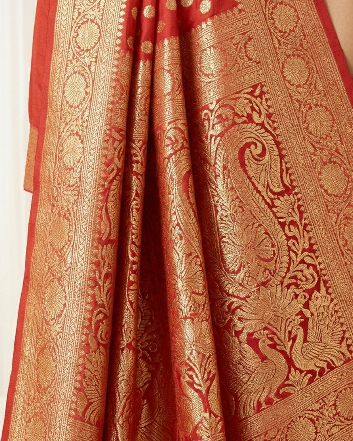Embroidered Silk Saree for Festive Celebrations (51388)
