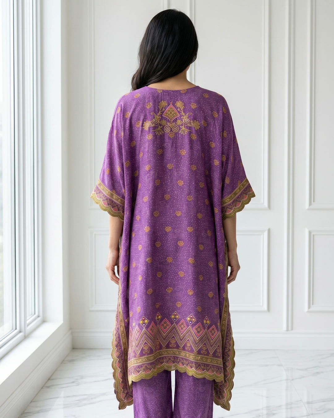 Embroidered Silk Festive Elegance Collection (38117)