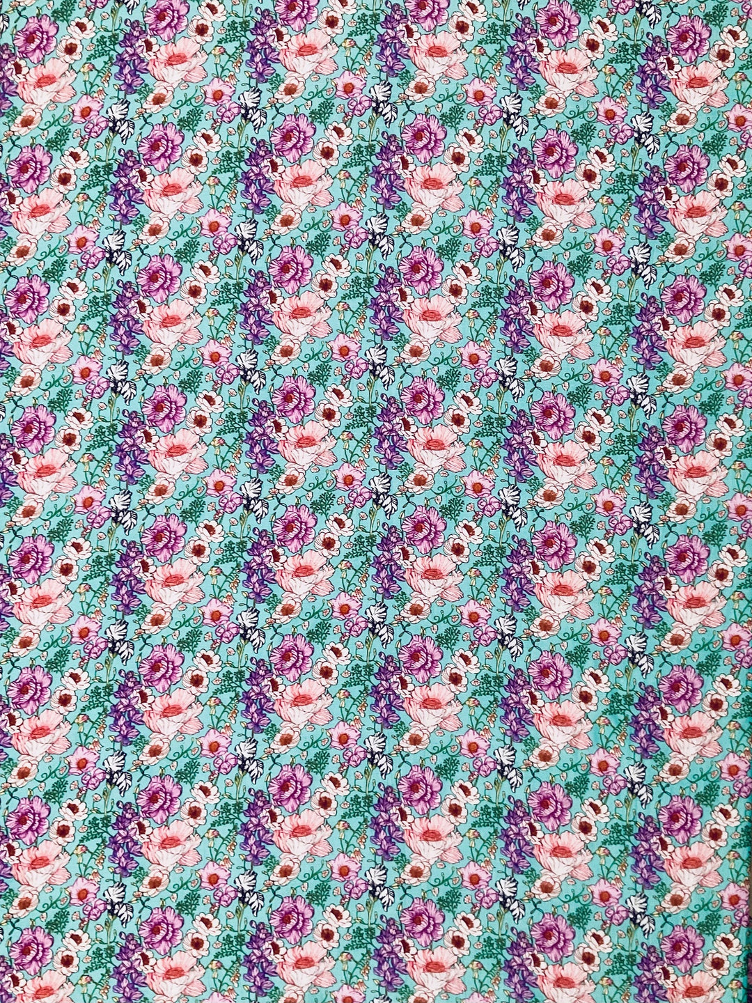 Pure Muslin Printed Fabric (36455)