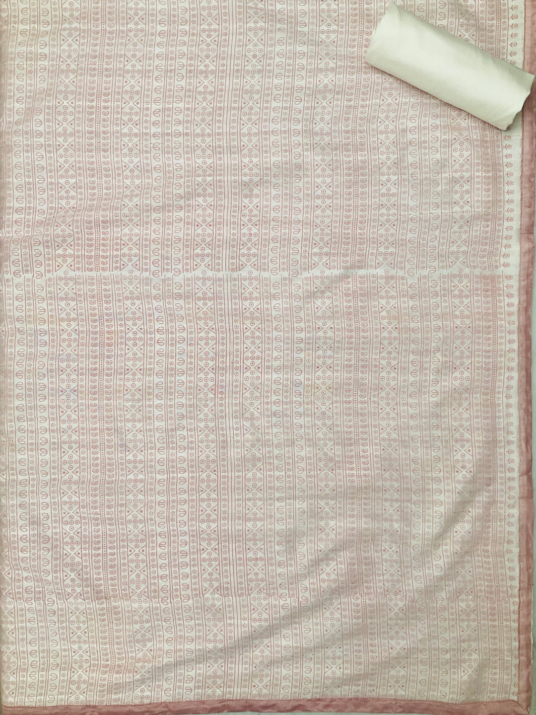 Chanderi Silk Embroidered Unstiched Suit (46938)
