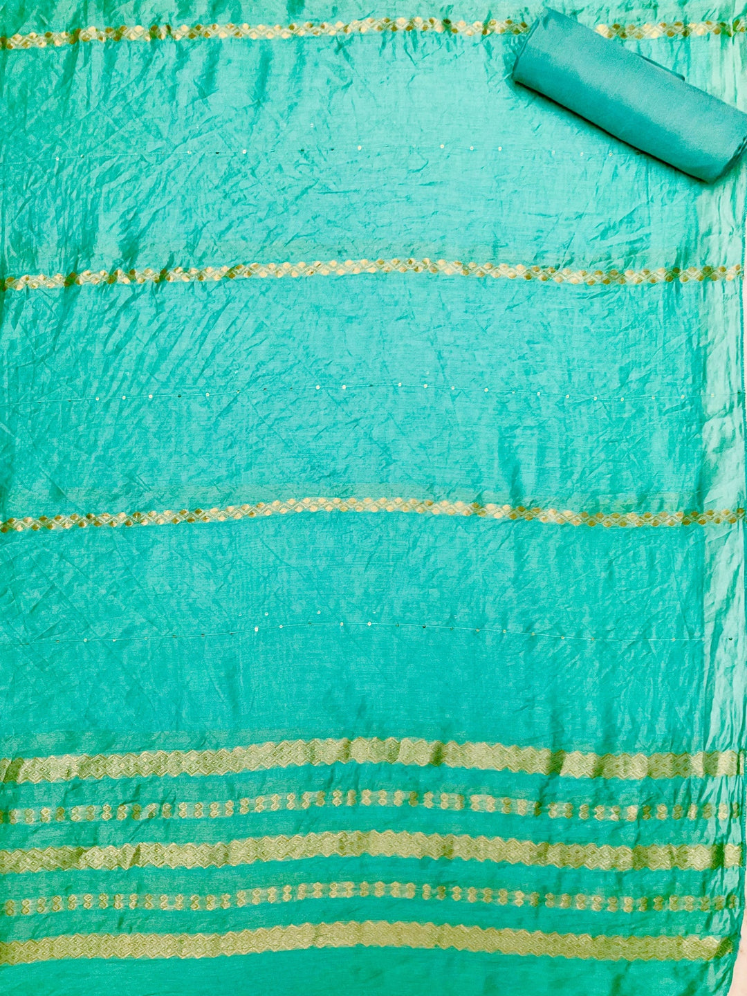 Muslin Embroidered Unstiched Suit (46936)