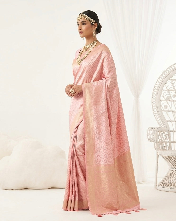 Embroidered Silk Festive Elegance Collection (47470)