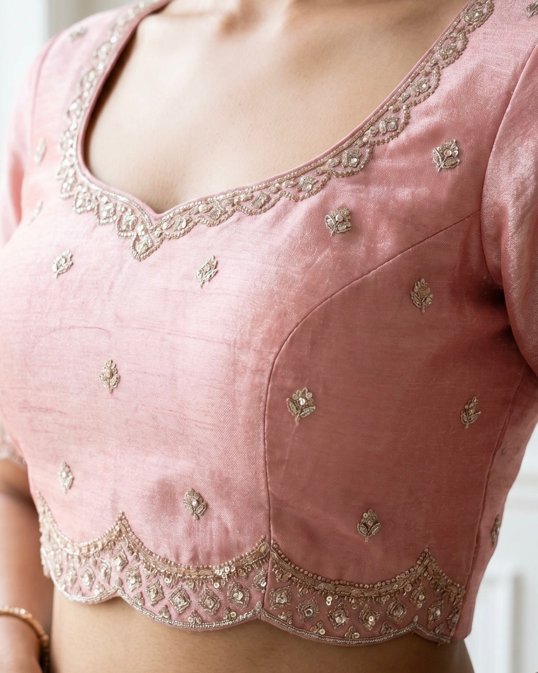 Embroidered Satin Festive Elegance Collection (47457)