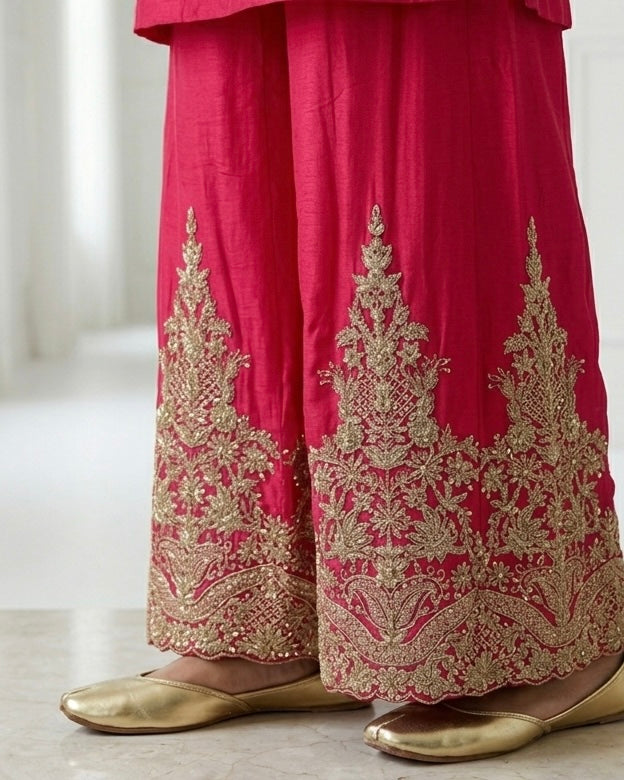 Embroidered Organza Dupatta for Festive Celebrations (51322)