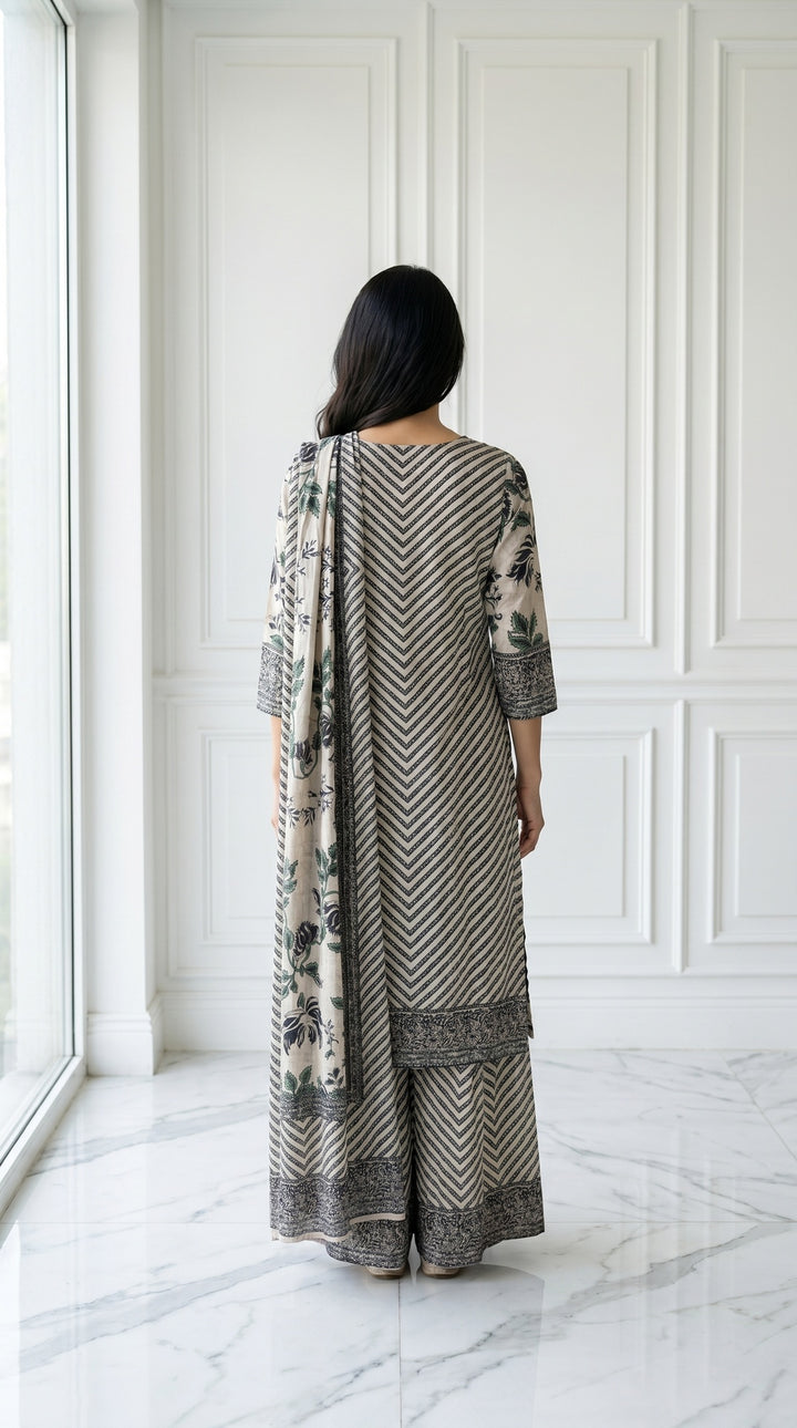 Heritage Cotton Embroidered Festive Elegance (47668)