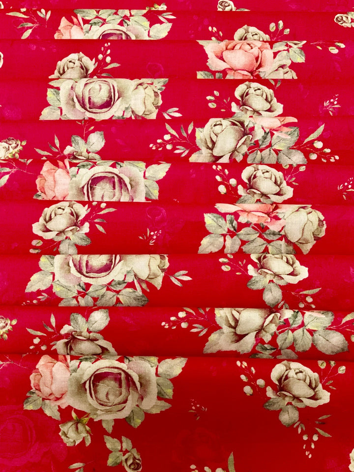 Pure Cotton Plain Fabric-53875 Pink
