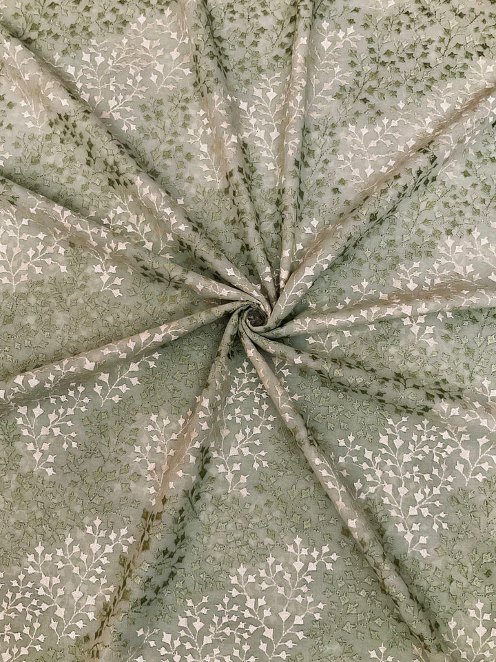 Cotton Embroidered Fabric