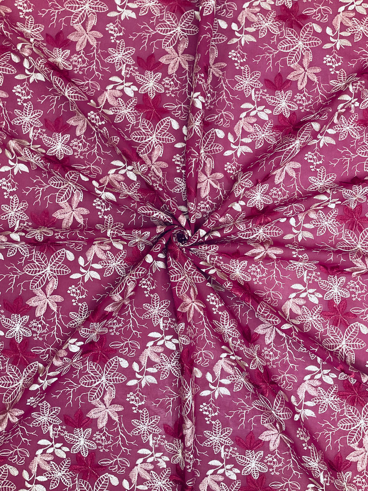 Cotton Embroidered Fabric