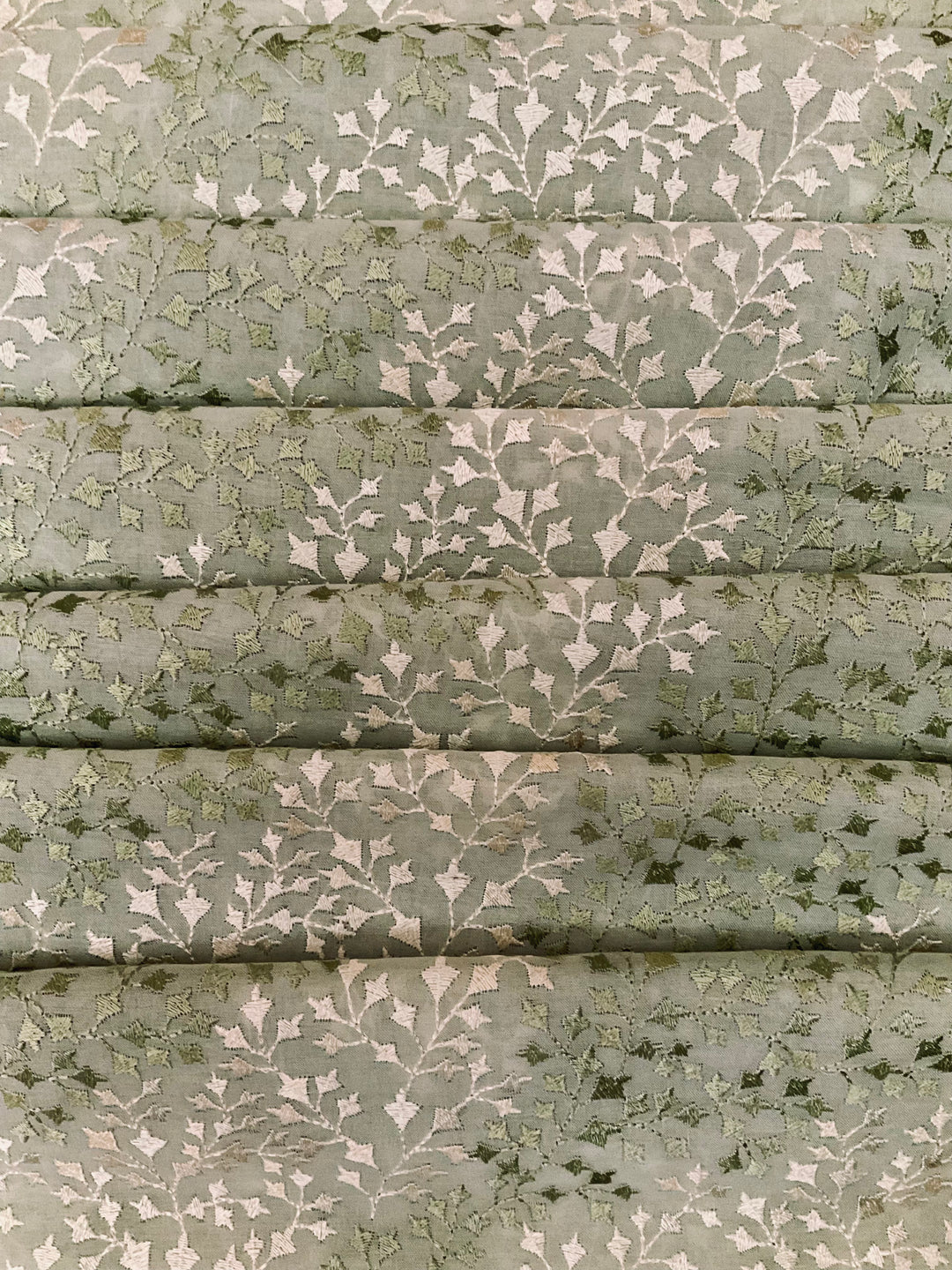 Cotton Embroidered Fabric