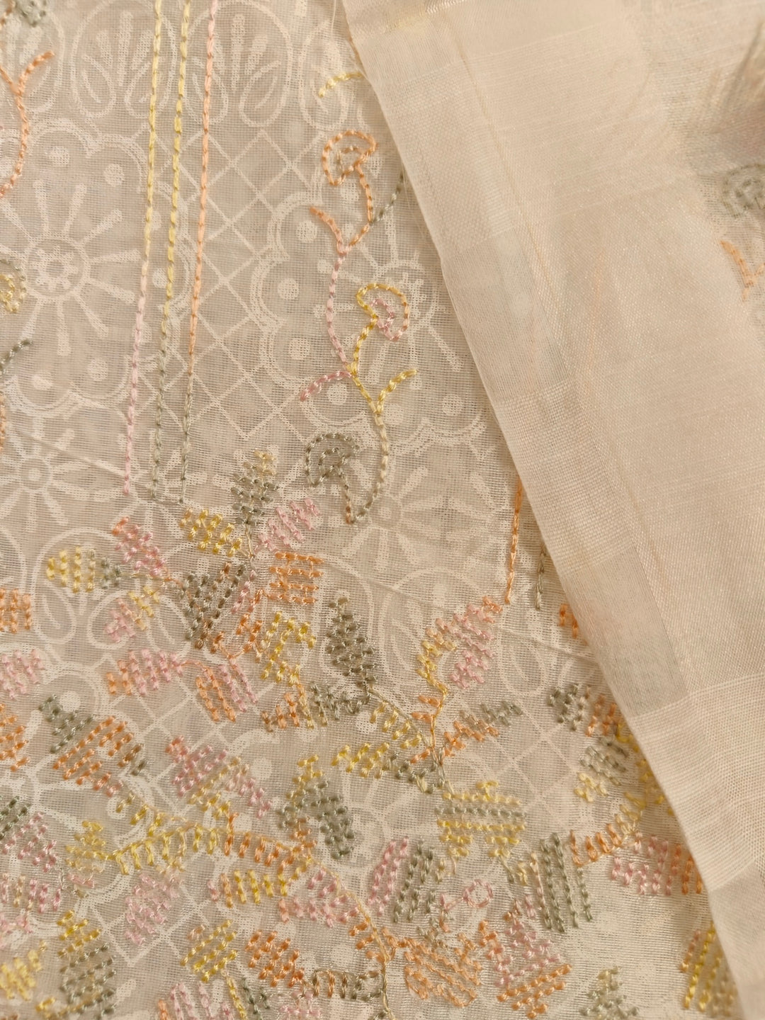 Chander Embroidered Unstitched Salwar Suit