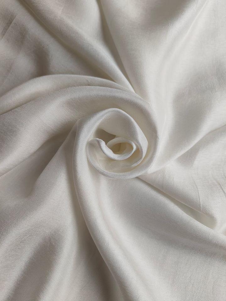 Cotton Silk Santone Fabric White Dyeable