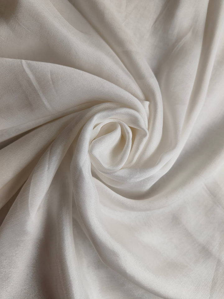 Chinnon Chiffon Fabric White Dyeable