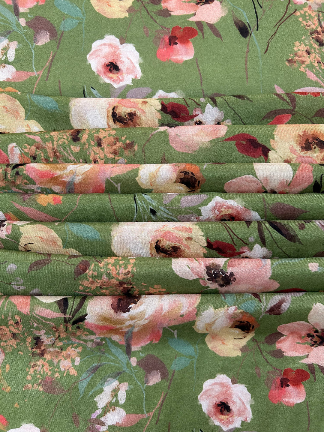 Muslin Cotton Printed Fabric