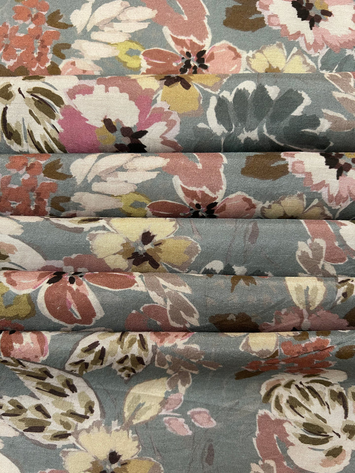 Muslin Cotton Printed Fabric