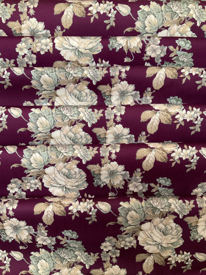 Printed Floral Cotton Fabric