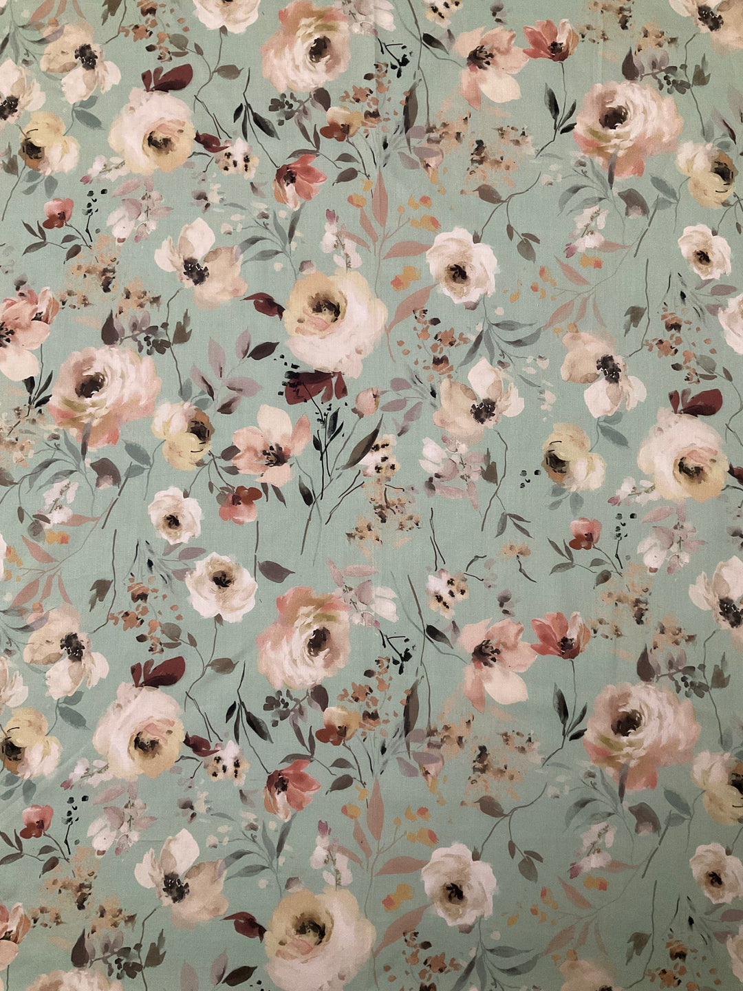 Printed Floral Cotton Fabric