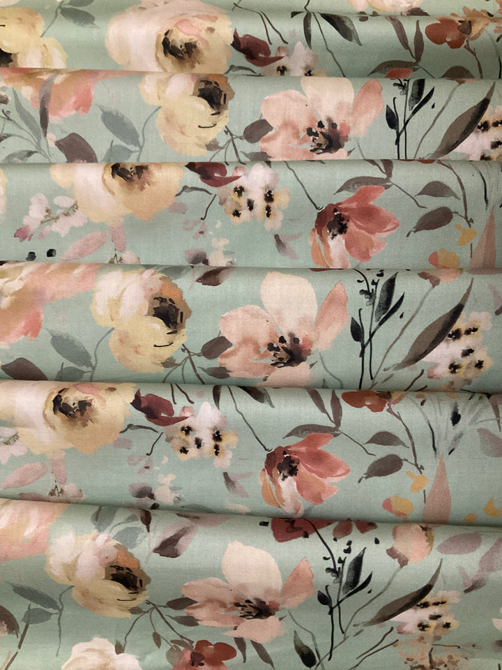 Printed Floral Cotton Fabric