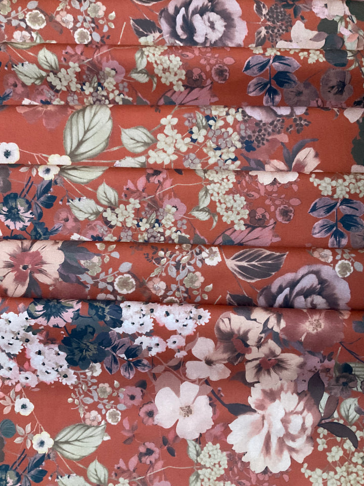 Printed Floral Cotton Fabric