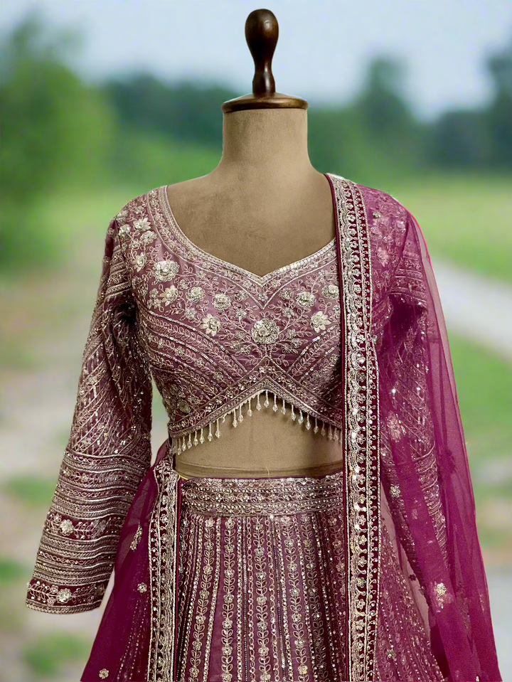 Shimmer Silk Lehenga Choli Ready to Wear